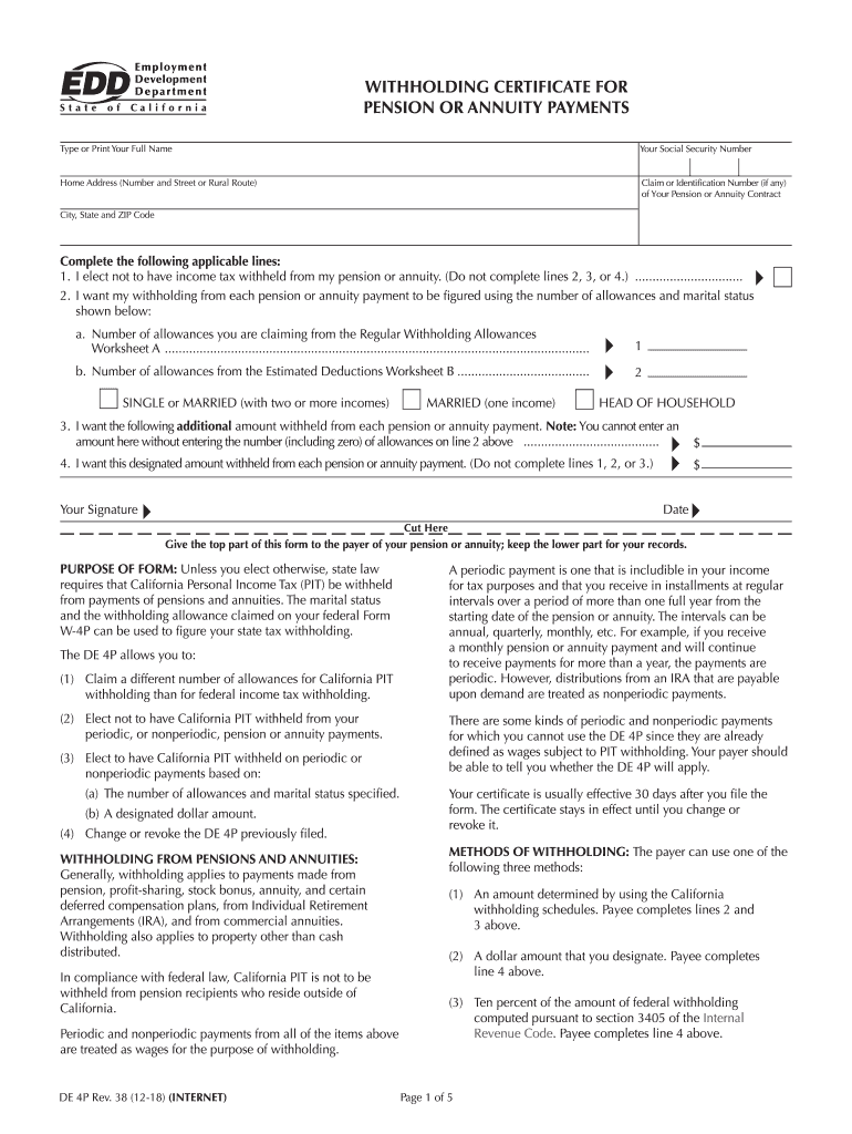  Edd Forms Online to Print 2018-2024