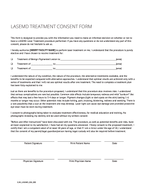 LASEMD TREATMENT CONSENT FORM