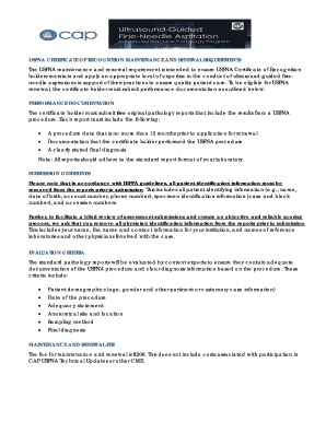 Requirements for FAA Aircraft Inspection Authorization IA  Form