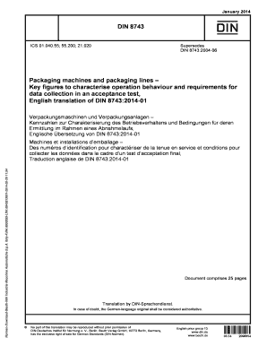 Din 8743 PDF  Form