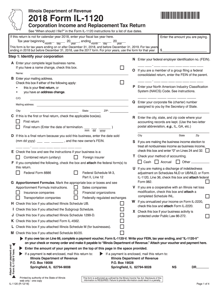 Il 1120  Form