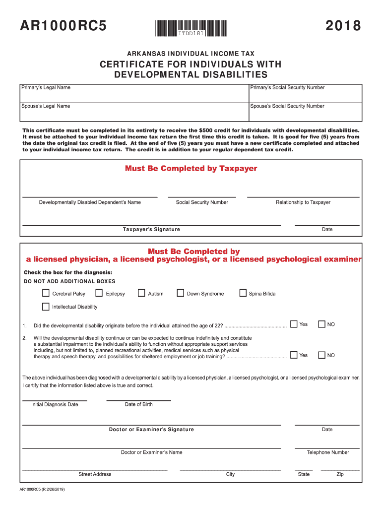 Ar1000rc5 Form