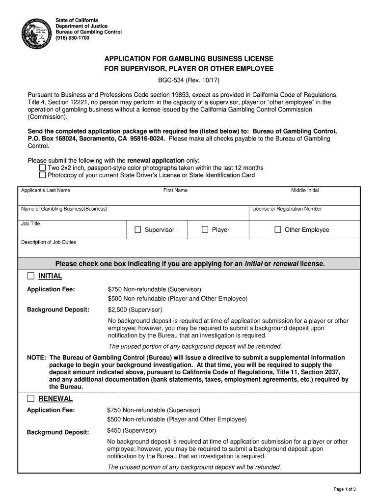 TribalState of California Department of Justice Office of  Form