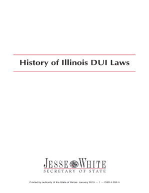  Illinois History of Illinois DUI Laws 2019-2024