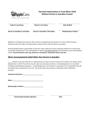 Applecare Authorization Form