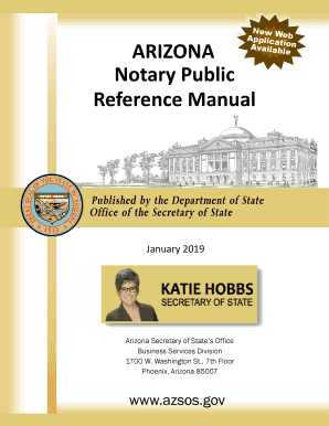Arizona Notary Handbook  Form