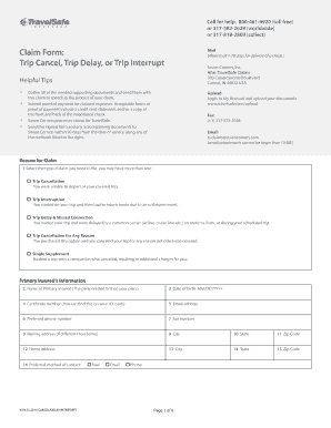 5 Lessons Learned from Denied Travel Insurance Claims Squaremouth  Form