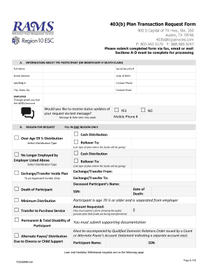 Tcg Administrators Forms