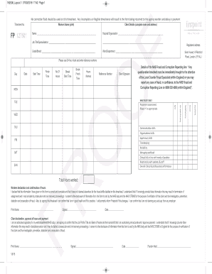 First Point Timesheet  Form