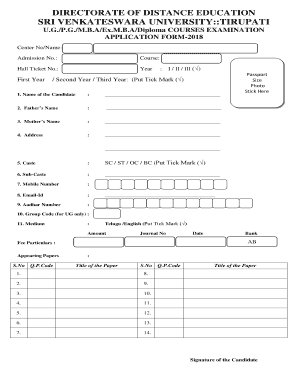 Svdde  Form