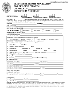  Electric Permit Status Request JEA Com 2018-2024