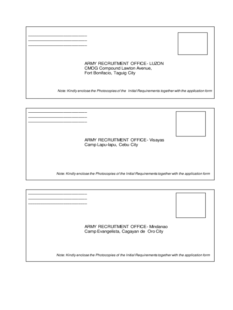 Aro Luzon Afpsat Registration  Form