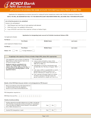 Application Pis  Form