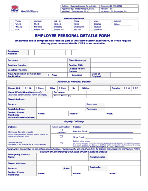 Nsw Stafflink  Form