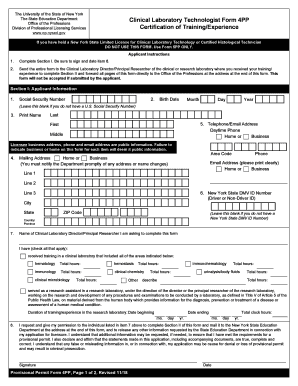  Forms NYS Office of the Professions New York State Education 2018
