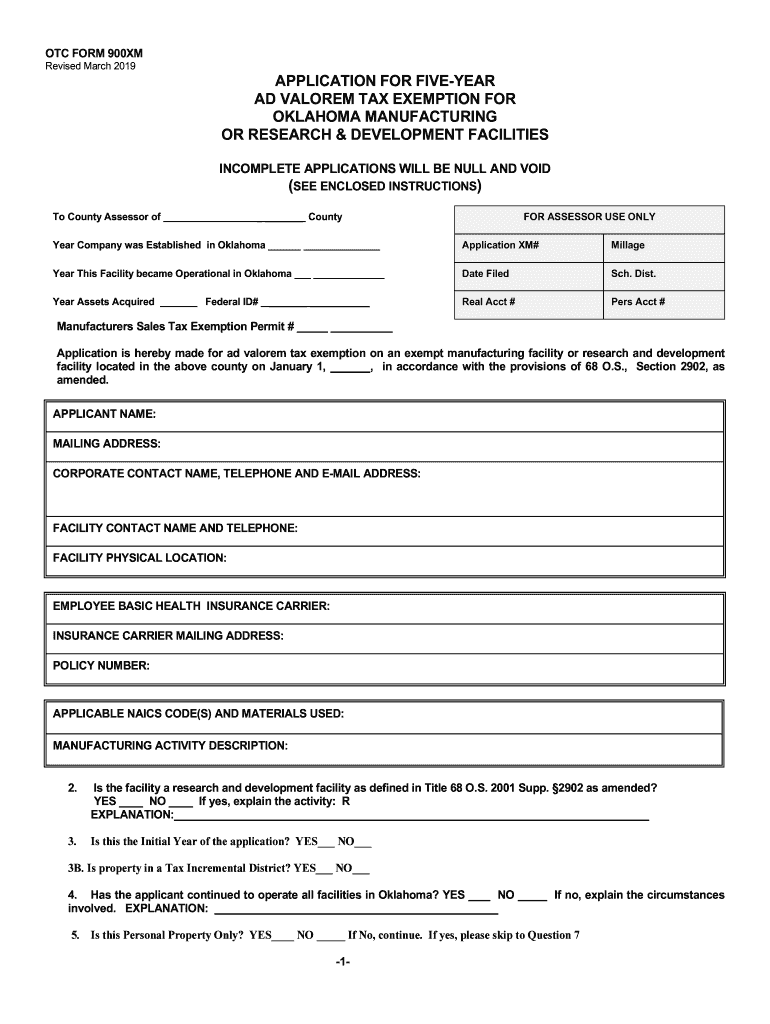 Oklahoma Farm Tax Number Renewal  Form