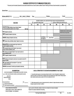  Kci Form 2019-2024