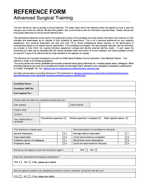 Nhs Reference Request Form Template