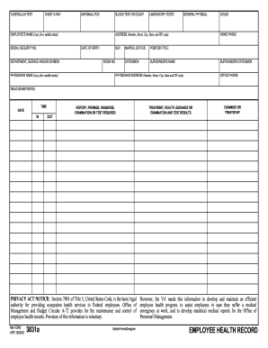 DEPARTMENT, SERVICE ANDOR DIVISION  Form