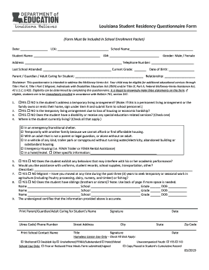 Date LEA School Name  Form