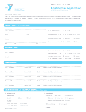  Financial Assistance Ymce 2018-2024