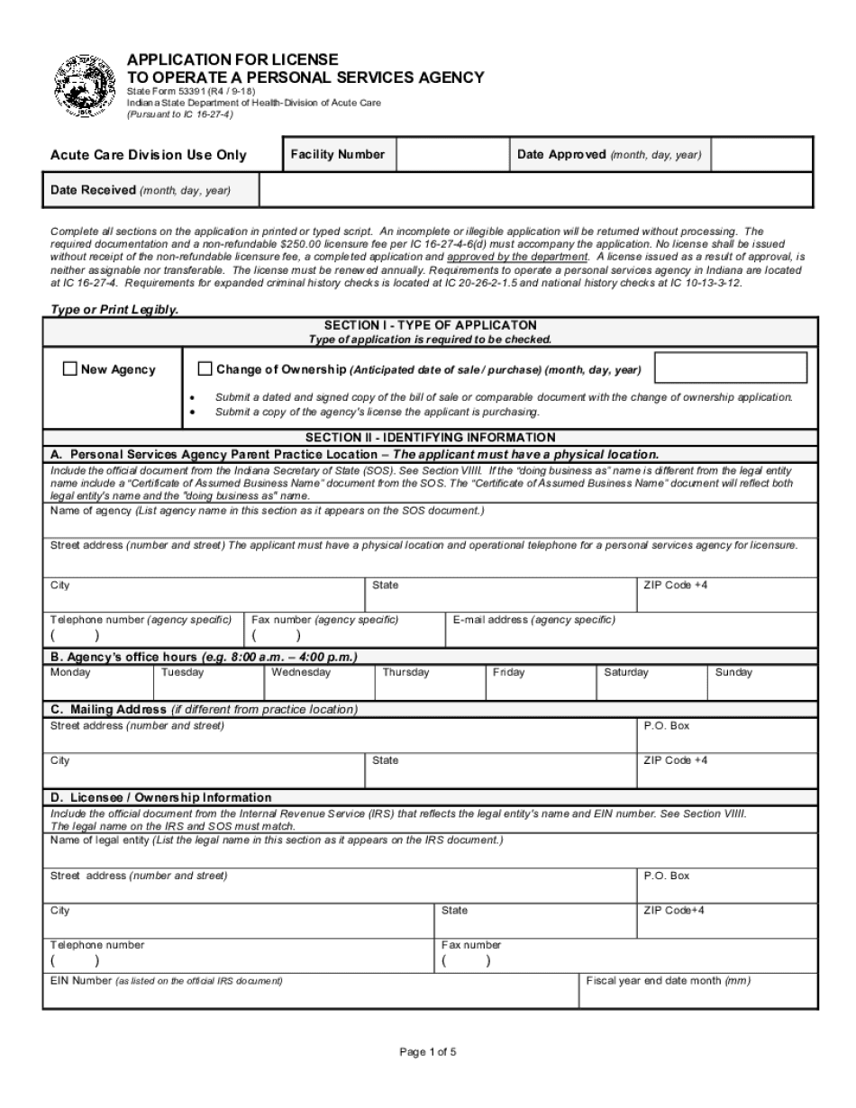 State Form 53391 R4 9 18