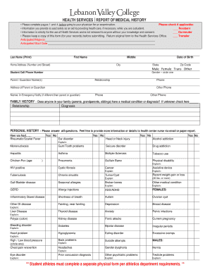  HS HealthCenterForm 11x1716 Indd 2019-2024