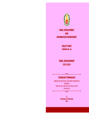 Get and Sign Uzhavar Scholarship Form in Tamil PDF