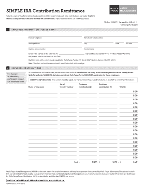  Form Simple Ira Contribution 2019-2024