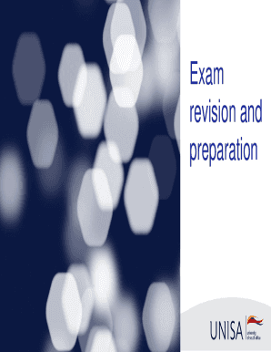 Unisa Past Exam Papers Download PDF  Form