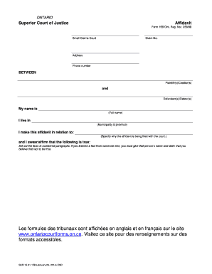 Canada SCR 15 01 15B E  Form