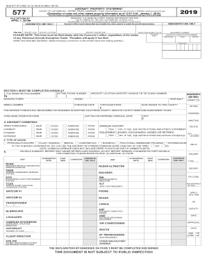  Form Statement Los Angeles County 2019-2024