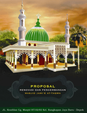 Proposal Masjid Attaqwa 071012 DOC  Form