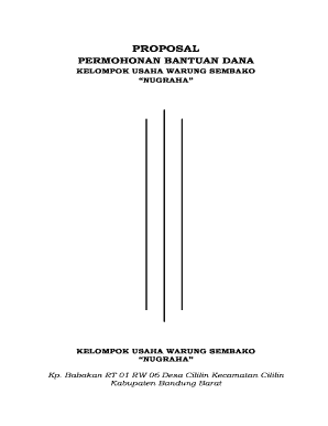 Index of Mediaproposal  Form