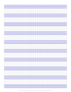 Grand Staff Blank Piano Sheet Music Music Paper Com  Form