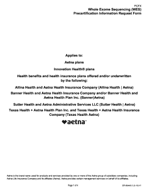  Whole Exome Sequencing Precert Form Accessible Whole Exome Sequencing Precert Form 2019