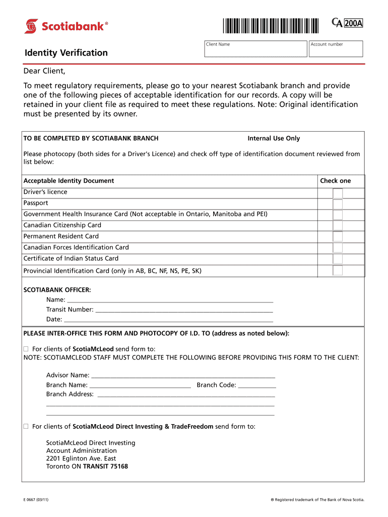 *CA200 A* 200A Scotiabank Com  Form