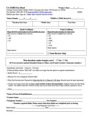  CA EDRS Fax Sheet *Todays Date Vchca Org 2019