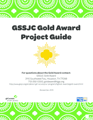  Award Gssjc 2015