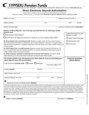  1199SEIU Pension Funds 2019