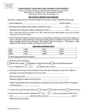 Get and Sign Box 1749, Springtown, TX 76082 2019-2022 Form