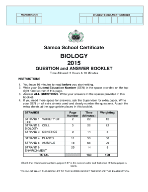 Mesc Samoa Exam Papers  Form