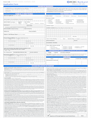 Rcbc Application Form