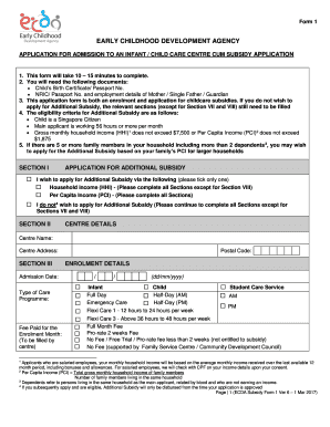 Ecda Form 1