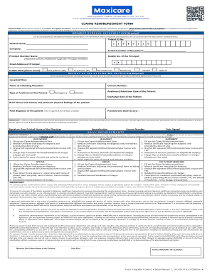  Maxicare Reimbursement Policy 2019-2024