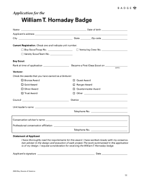  Hornaday Application 2009-2024