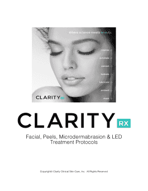 Clarity Rx Skin Care  Form