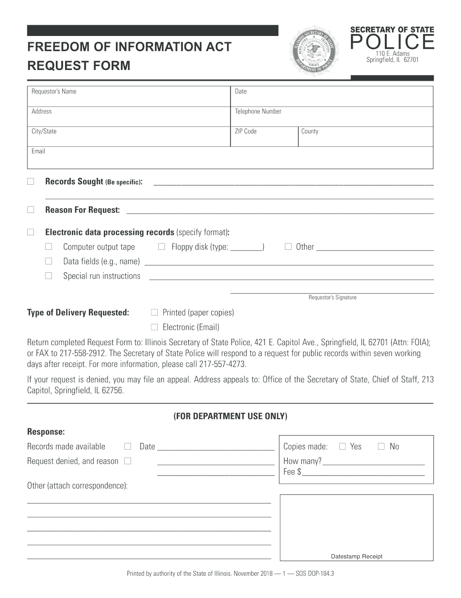  Illinois Sosdop 1 2018-2024