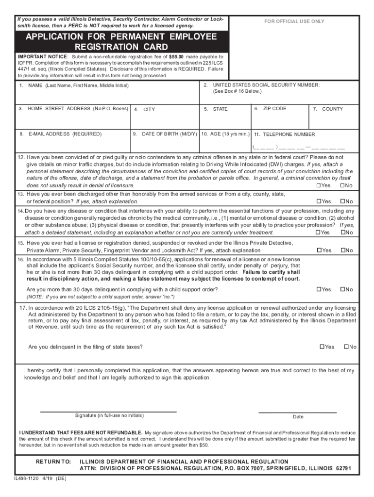  INSTRUCTIONS for MAKING APPLICATION for a PERMANENT EMPLOYEE 2019-2024