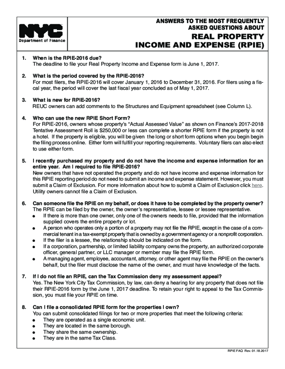 Rpie Filing Deadline 20172024 Form Fill Out and Sign Printable PDF